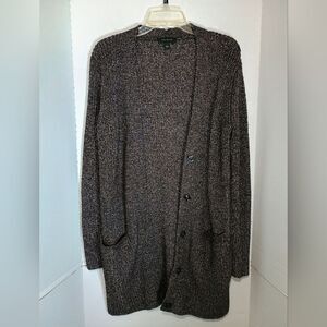 Ann Taylor Women's Button Up Sweater Cardigan Size Large